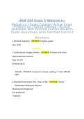 NUR 254 Exam 2 Maternal and Pediatrics Galen College Questions and Verified Answers Graded A&plus;