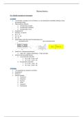 Samenvatting Biomechanica Deel 1 en  2 &vert; VUB &vert; 1BARE
