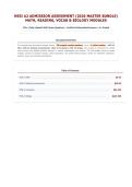 HESI A2 Admission Assessment &lpar;2026 Master Bundle&rpar; Math&comma; Reading&comma; Vocab & Biology Modules 330&plus; &lpar;Fully Updated 2026&rpar; Exam Questions &plus; Verified & Rationalized Answers   A&plus; Graded