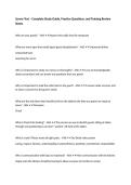 Server Test &ndash; Complete Study Guide&comma; Practice Questions&comma; and Training Review Notes