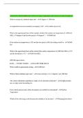 AVIATION METEOROLOGY TEST 6 Exam 1 Questions And Answers Latest Graded A&plus;