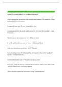 AVIATION METEOROLOGY TEST 3 Exam 1 Questions And Answers Latest Graded A&plus;