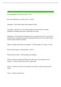 AVIATION METEOROLOGY TEST 4 Exam 1 Questions And Answers Latest Graded A&plus;