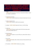 NUR 634- Midterm LATEST 2026&sol;2027&NewLine;ACTUAL EXAM QUESTIONS WITH&NewLine;CORRECT ANSWERS 100&percnt; VERIFIED&NewLine;GRADED A&plus;