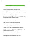 AVIATION WEATHER Exam 3 Questions And Answers Latest Graded A&plus;