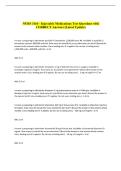NURS 3110 - Injectable Medications Test Questions with &NewLine;CORRECT Answers &lpar;Latest Update&rpar;