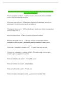 AVIATION METEOROLOGY Weather&comma; Clouds&comma; and Flight Safety Exam Questions And Answers Latest Graded A&plus;
