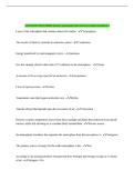 AVIATION WEATHER Exam 1 Questions And Answers Latest Graded A&plus;