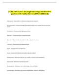 NURS 3305 Exam 2&colon; Psychopharmacology and Disorders &NewLine;Questions with Verified Answers &lpar;100&percnt; CORRECT&rpar; 