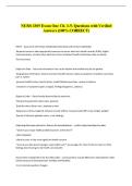 NURS 3305 Exam One Ch&period; 1-5- Questions with Verified &NewLine;Answers &lpar;100&percnt; CORRECT&rpar;