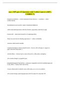 nurs 3305 quiz &num;2 Questions with Verified Answers &lpar;100&percnt; &NewLine;CORRECT&rpar; 