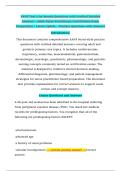 AANP Test 2 for Boards Questions with Verified Detailed Answers &ndash; Adult Nurse Practitioner Certification Exam Preparation &ndash; Latest Update &ndash; Practice Questions with Answers