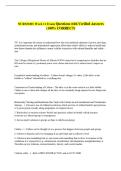 NURS3100&colon; Week 11 Exam Questions with Verified Answers &NewLine;&lpar;100&percnt; CORRECT&rpar;