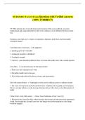 NURS3100&colon; Week 10 Exam Questions with Verified Answers &NewLine;&lpar;100&percnt; CORRECT&rpar;