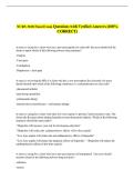 NURS 3100 Final Exam Questions with Verified Answers &lpar;100&percnt; &NewLine;CORRECT&rpar; 