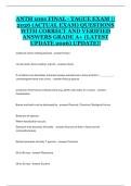 ANTH 1001 &ndash; Final Exam &lpar;Tague&rpar; Study Guide &ndash; Verified Questions and Answers &lpar;2026 Update&rpar;