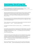 Great Gatsby- Test AP Lang Test Questions and All Actual Answers&period;