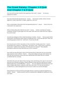 The Great Gatsby- Chapter 1-3 Quiz And Chapter 7 & 8 Quiz