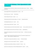 The Great Gatsby&colon; Test Questions with Answers&period;