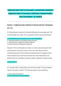 TODDLER SICK VISIT GI ZACHARY LAFONTAINE 2026&sol;2027 &vert; Subjective Data & Transcript &vert; 30 Months &vert; Shadow Health &vert; Pass Guaranteed - A&plus; Graded&NewLine;&NewLine;