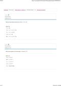 final exams college algebra