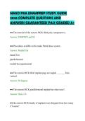 MAKO PKA EXAMPREP STUDY GUIDE&NewLine;2026 COMPLETE QUESTIONS AND&NewLine;ANSWERS GUARANTEED PASS GRADED A&plus;