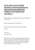 FIN 305 WEEK 5 EXAM 3 REQUIRES&NewLine;RESPONDUS LOCKDOWN BROWSER AND&NewLine;WEBCAM 2026 EXAM PREPARATION&NewLine;WORKBOOK CASE PROBLEMS AND&NewLine;SOLUTIONS A&plus;