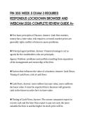 FIN 305 WEEK 5 EXAM 3 REQUIRES&NewLine;RESPONDUS LOCKDOWN BROWSER AND&NewLine;WEBCAM 2026 COMPLETE REVIEW GUIDE A&plus;