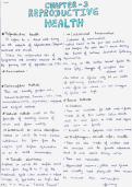 Class XII NCERT Biology Reproductive Health Revision-notes 
