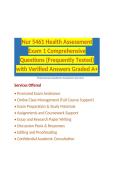 NURS 5461 Final Exam Comprehensive Questions &lpar;Frequently Tested&rpar; with Verified Answers Graded A&plus; Package Deal