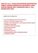 NURP 532 EXAM 2026  