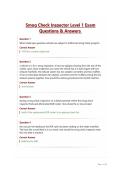 Smog Check Inspector Level 1 Exam Questions & Answers&period;