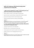 NURS 121L-B&colon; Medication Administration & Safety Checks&NewLine;Comprehensive Exam 2026 &vert;WCU