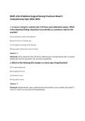 NURS 121L-B Medical-Surgical Nursing Practicum Bundle PACK 2026 &vert;WCU