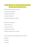NSG 3850 PATHO EXAM 1 &vert;77 COMPLETE QUESTIONS WITH EXPERT SOLUTIONS &vert; 2026 LATEST UPDATED &vert; GET A&plus;