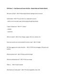 FSHN Exam 1 &ndash; Food Science and Human Nutrition &ndash; Review Notes and Practice Material