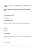 FSHN Exam 5 &ndash; Food Safety &ndash; Food Science and Human Nutrition &ndash; Review Notes and Practice Material