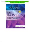 Lewis&rsquo;s Medical Surgical Nursing 12th Edition Harding &NewLine;Test Bank Chapter 1 - 69 Updated &NewLine;