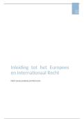 Inleiding Internationaal en Europees Recht &vert; UGent &vert; 2025&sol;26