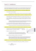 10 - Equilibrium I - Notes