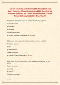 AAB MT Chemistry Exam Newest 2026 Actual Exam Test Bank&vert; Chemistry MT AAB Exam Review 2026&vert; Complete 480 Real Exam Questions and Correct Detailed Answers &lpar;Verified Answers&rpar; Already Graded A&plus; &lpar;Brand New&excl;&excl;&rpar;&NewLine;&NewLine;