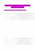 Biology How Life Works Volume 2 2nd Edition Test Bank James Morris &comma;All Chapters &comma;  Comprehensive Exam Prep Questions and Verified Answers
