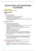 Samenvatting Psychopathologie bij Kinderen &vert; Depressie &vert; Arteveldehogeschool &vert; 2025&sol;26