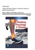 Anatomy&comma; Physiology & Disease&colon; An Interactive Journey for Health Professionals 3rd Edition &vert; Comprehensive Study Guide 2026