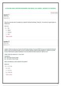 CS 3304 FINAL EXAM &vert; QUESTIONS AND ANSWERS &vert; 2026 UPDATE &vert; 100&percnt; CORRECT - UNIVERSITY OF THE PEOPLE&period;&NewLine;&NewLine;