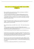 NURS 3100 Exam 1 Questions with Verified Answers &lpar;100&percnt; &NewLine;CORRECT&rpar; 