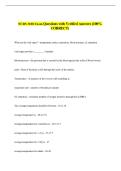 NURS 3100 Exam Questions with Verified Answers &lpar;100&percnt; &NewLine;CORRECT&rpar; 