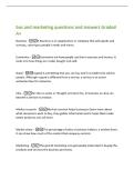 bus and marketing questions and answers Graded&NewLine;A&plus;&NewLine;