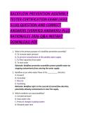 BACKFLOW PREVENTION ASSEMBLY &NewLine;TESTER CERTIFICATION EXAM &lpar;ASSE &NewLine;5110&rpar; QUESTION AND CORRECT &NewLine;ANSWERS &lpar;VERIFIED ANSWERS&rpar; PLUS &NewLine;RATIONALES 2026 Q&A INSTANT &NewLine;DOWNLOAD PDF 