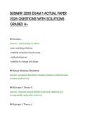 BUSMHR 3200 EXAM 1 ACTUAL PAPER&NewLine;2026 QUESTIONS WITH SOLUTIONS&NewLine;GRADED A&plus;